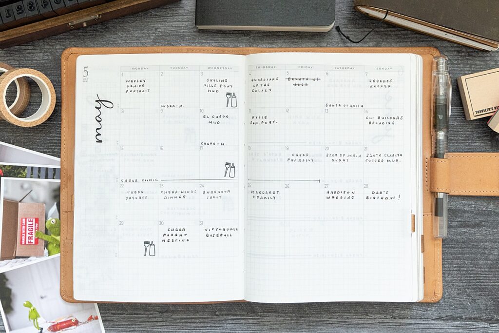 May Flip Through Sterling Ink Common Planner Planners