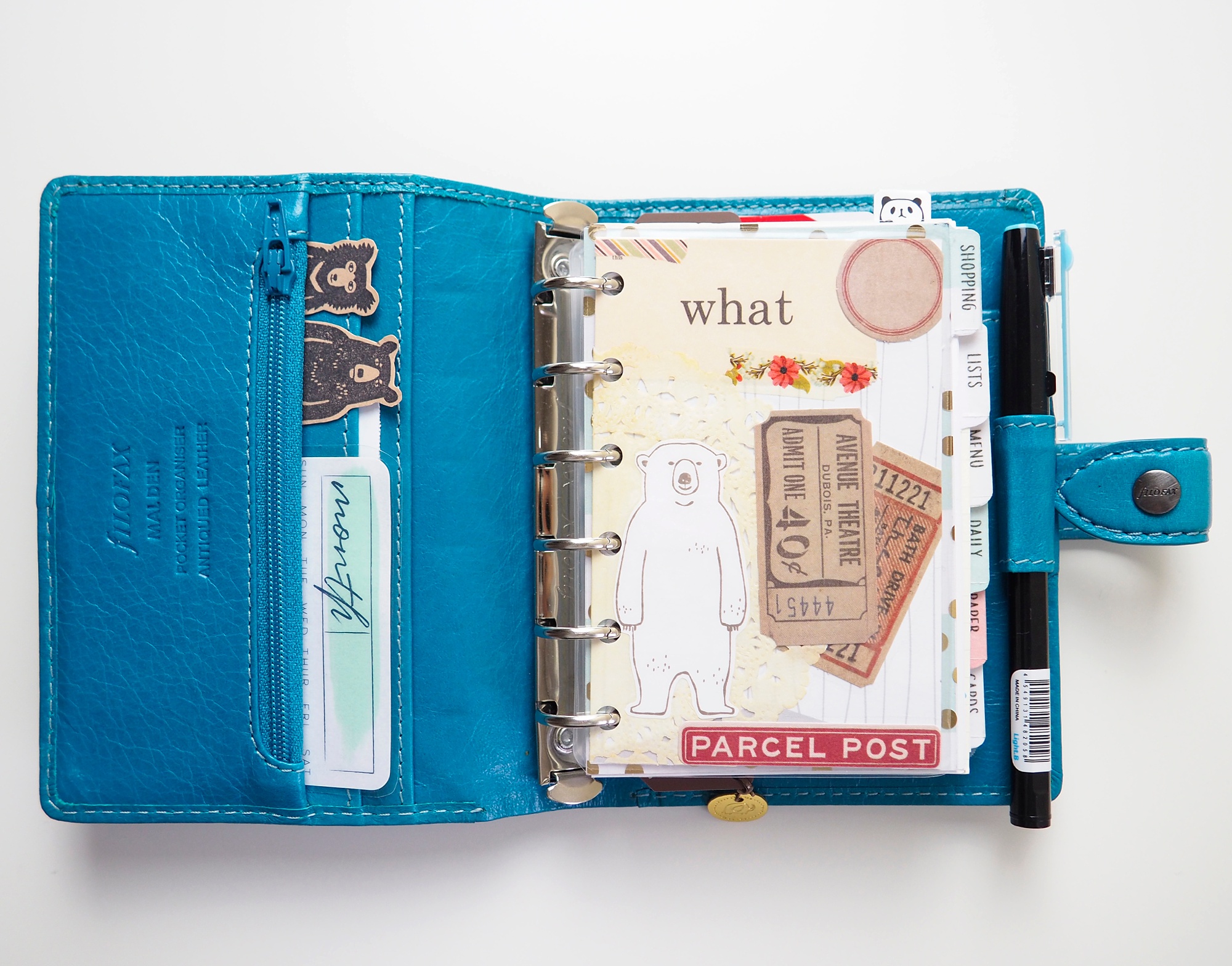 Pocket Size Daily Task Planner Insert, Sized and Punched for Filofax Pocket Notebook