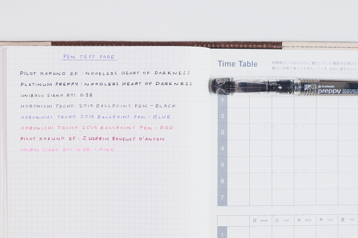 Pilot Coleto Review - my favourite pen for the Hobonichi Weeks »  Polkadotparadiso