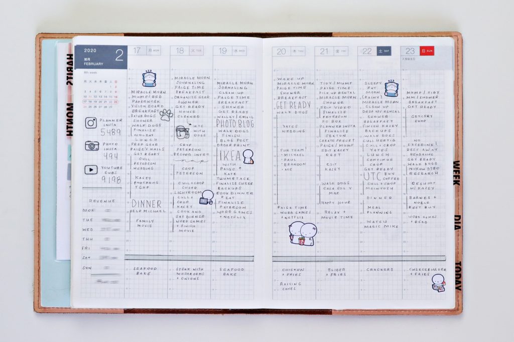 MONTHLY PLANNER SETUP // Hobonichi Cousin & Hobonichi Weeks 