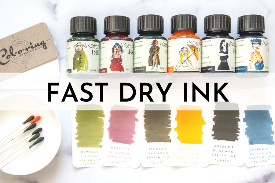 fast dry ink