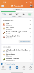 calorie app