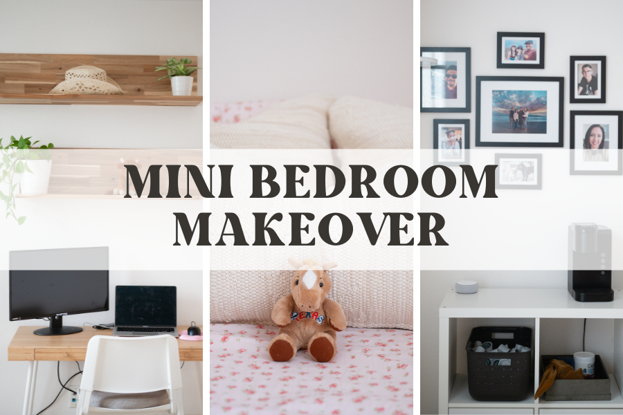 mini bedroom makeover