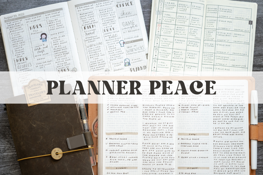 finding planner peace
