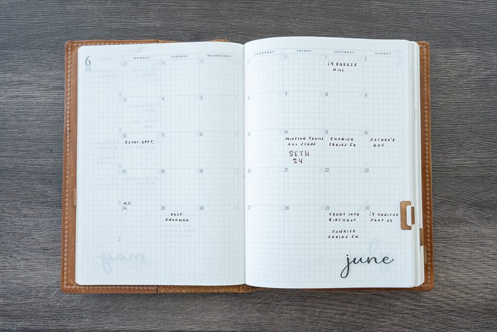 mid year planner