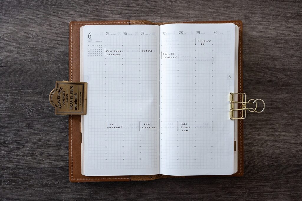 bullet journal health tracker