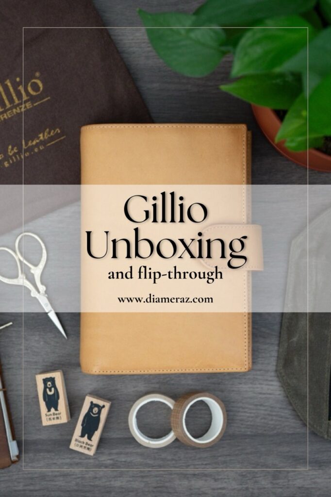 Gillio Unboxing and Flip Through