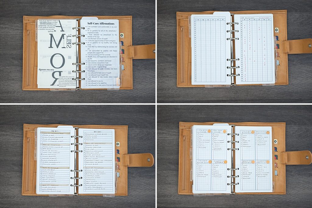 Planner flip through